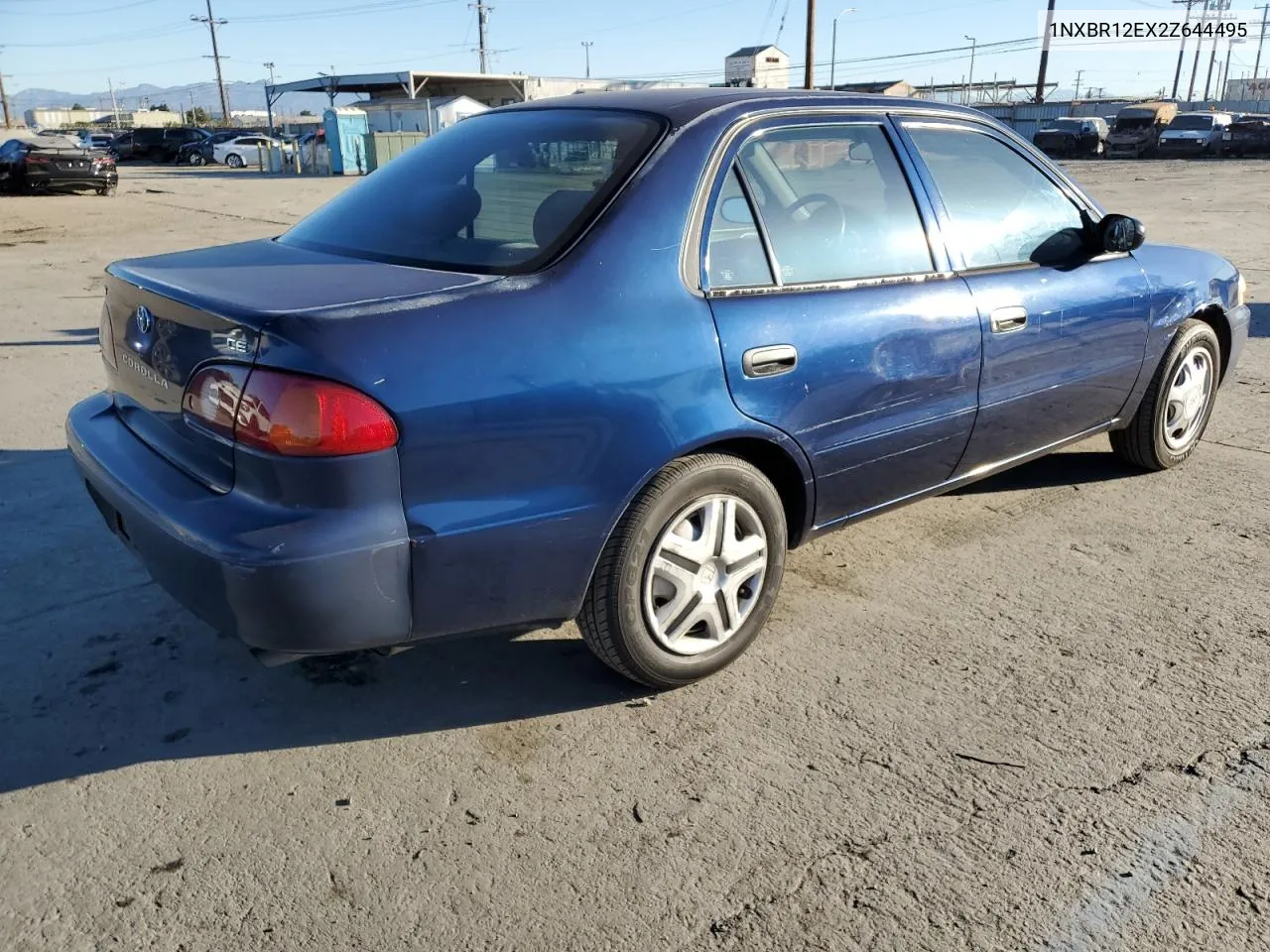 2002 Toyota Corolla Ce VIN: 1NXBR12EX2Z644495 Lot: 79946354