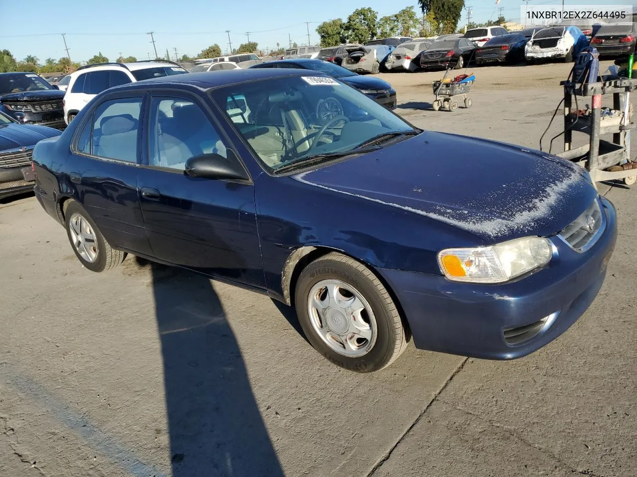 2002 Toyota Corolla Ce VIN: 1NXBR12EX2Z644495 Lot: 79946354