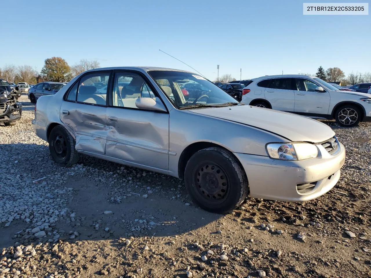 2T1BR12EX2C533205 2002 Toyota Corolla Ce