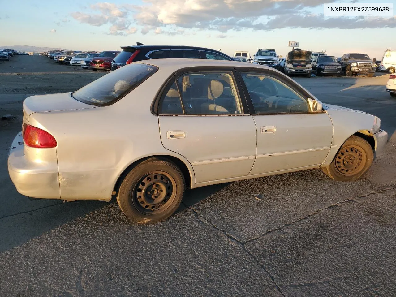 2002 Toyota Corolla Ce VIN: 1NXBR12EX2Z599638 Lot: 80387174