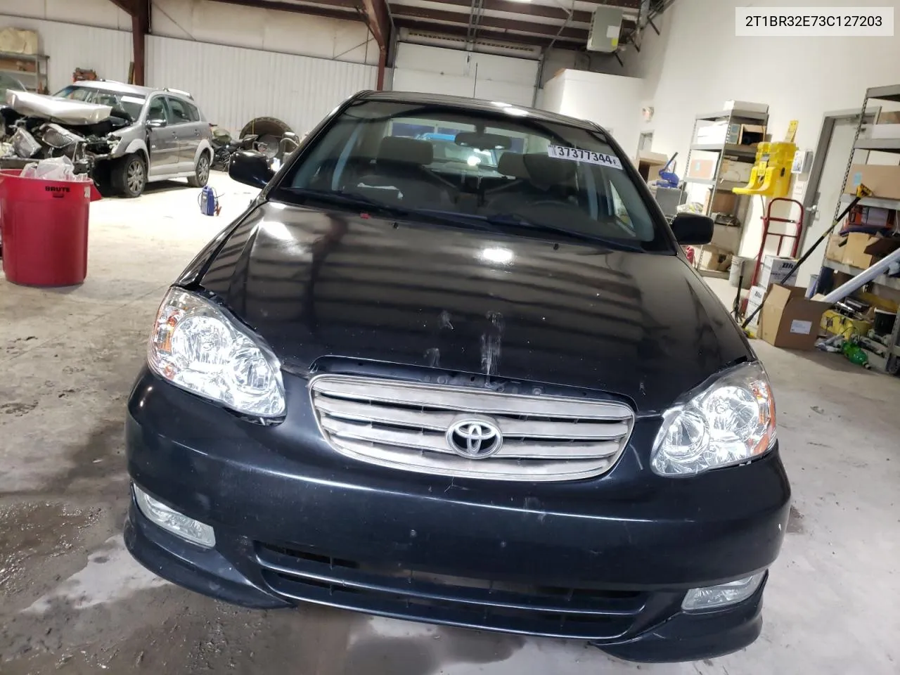 2003 Toyota Corolla Ce VIN: 2T1BR32E73C127203 Lot: 37377344