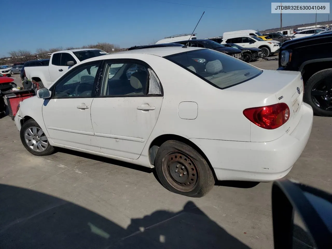 2003 Toyota Corolla Ce VIN: JTDBR32E630041049 Lot: 43739164