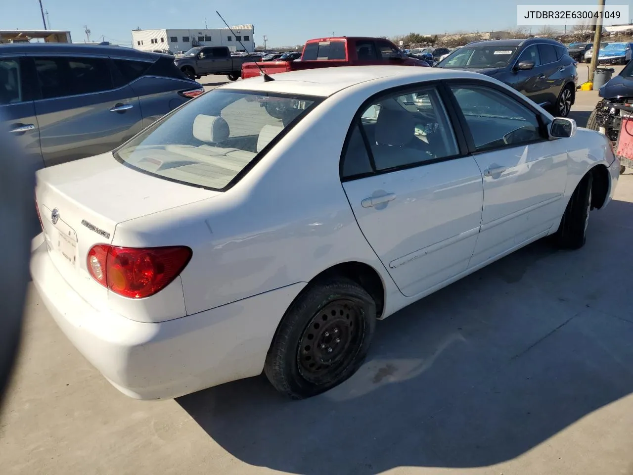 2003 Toyota Corolla Ce VIN: JTDBR32E630041049 Lot: 43739164