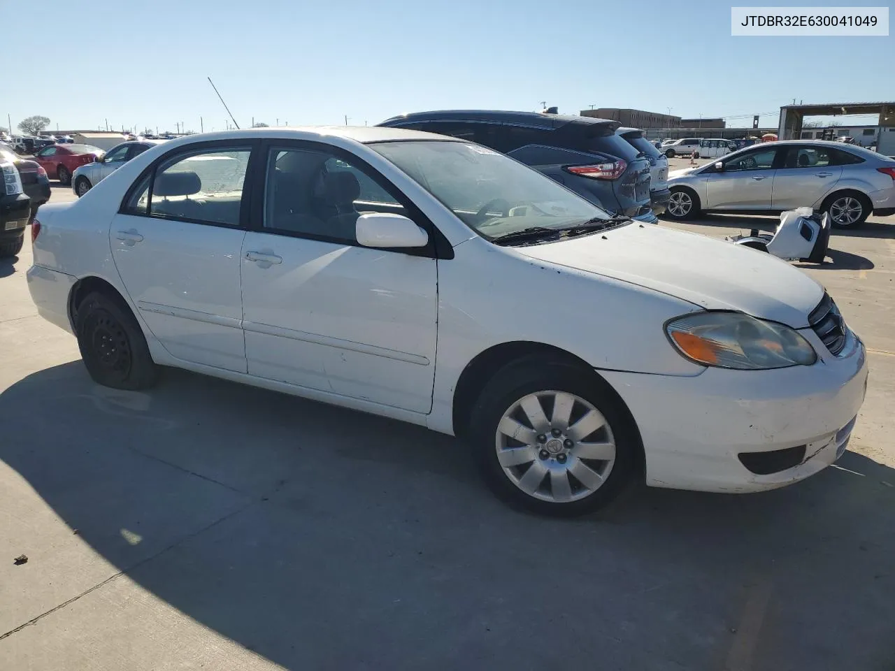 2003 Toyota Corolla Ce VIN: JTDBR32E630041049 Lot: 43739164