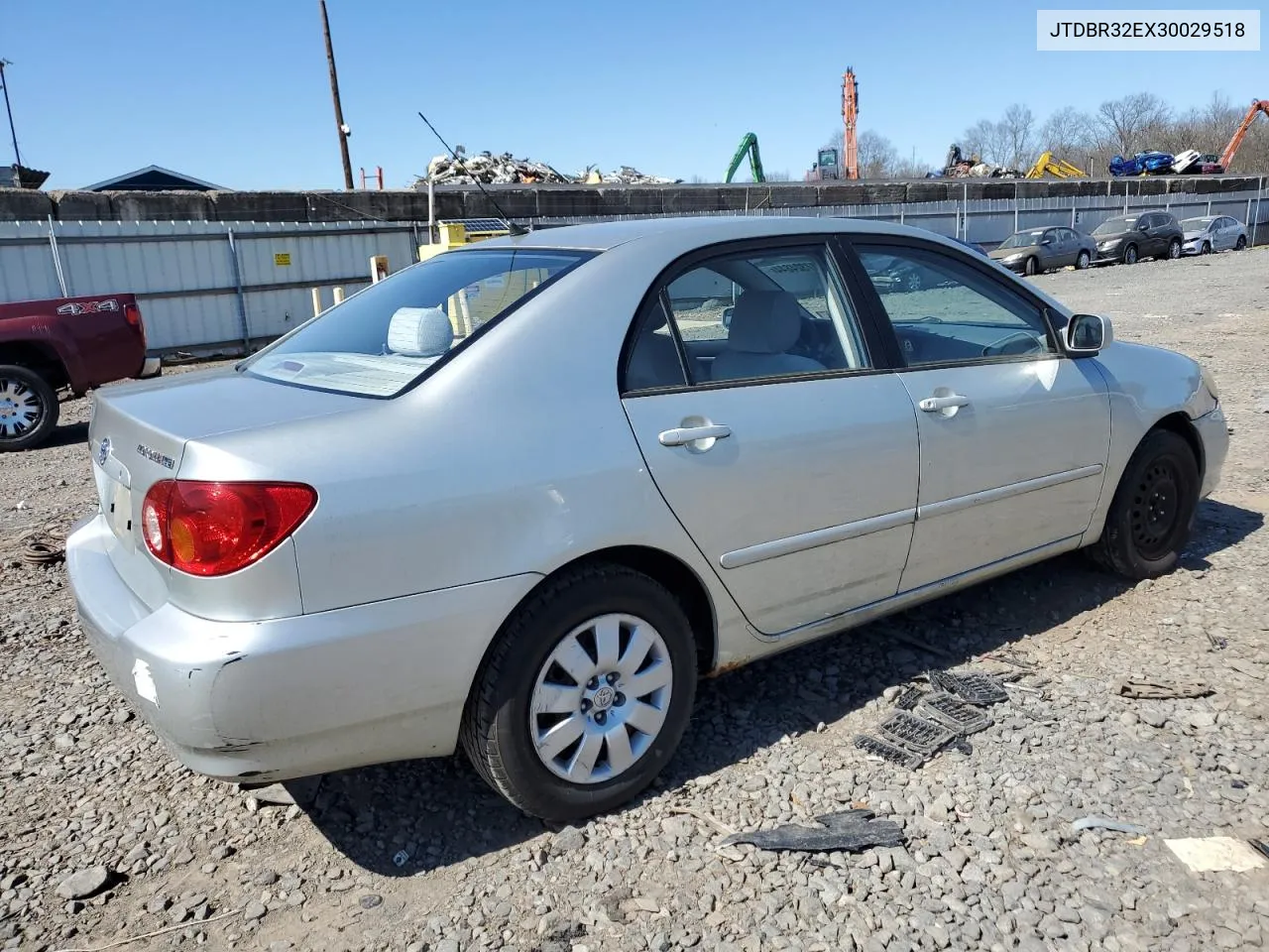 2003 Toyota Corolla Ce VIN: JTDBR32EX30029518 Lot: 47324844