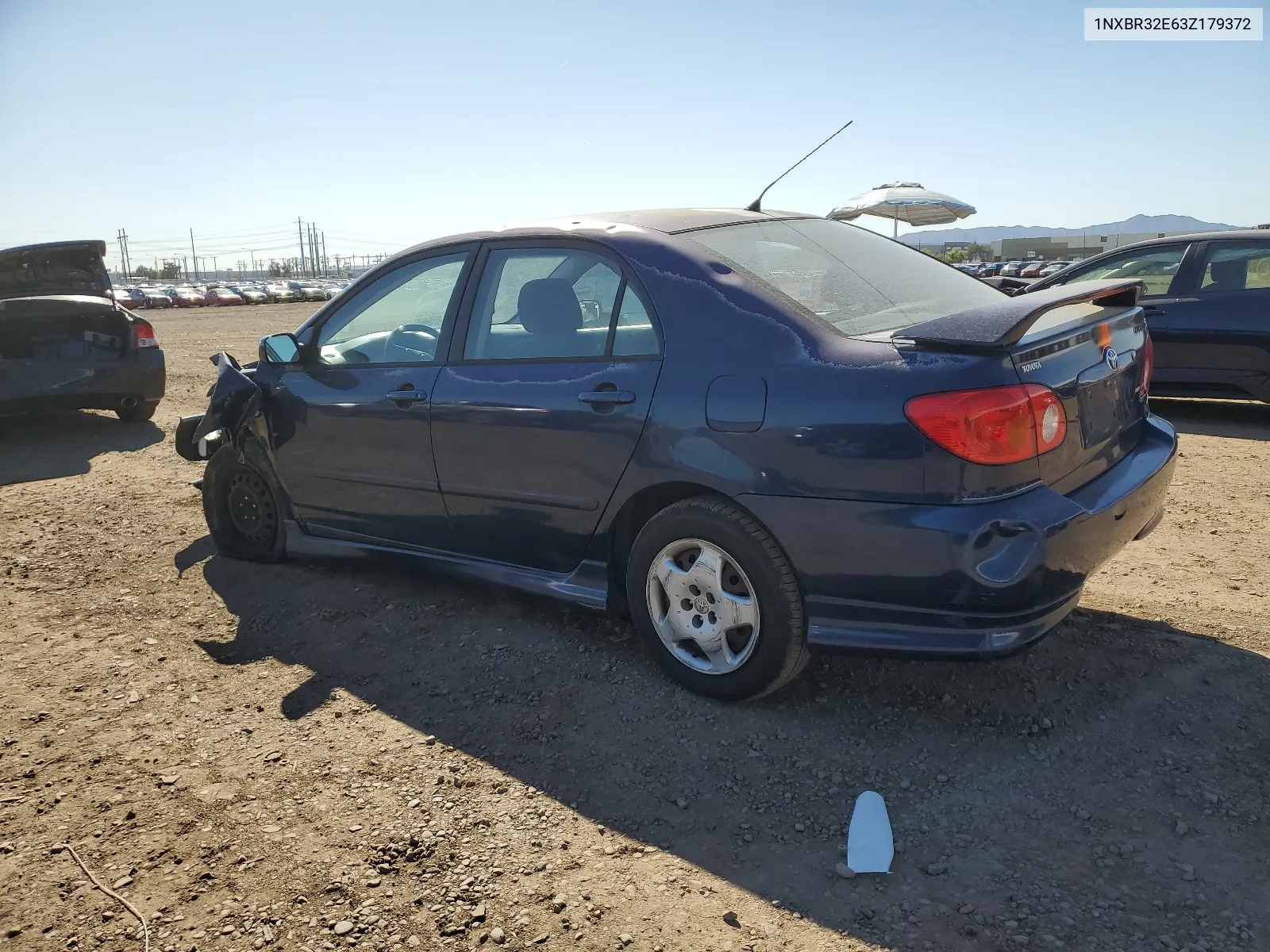 2003 Toyota Corolla Ce VIN: 1NXBR32E63Z179372 Lot: 48586594