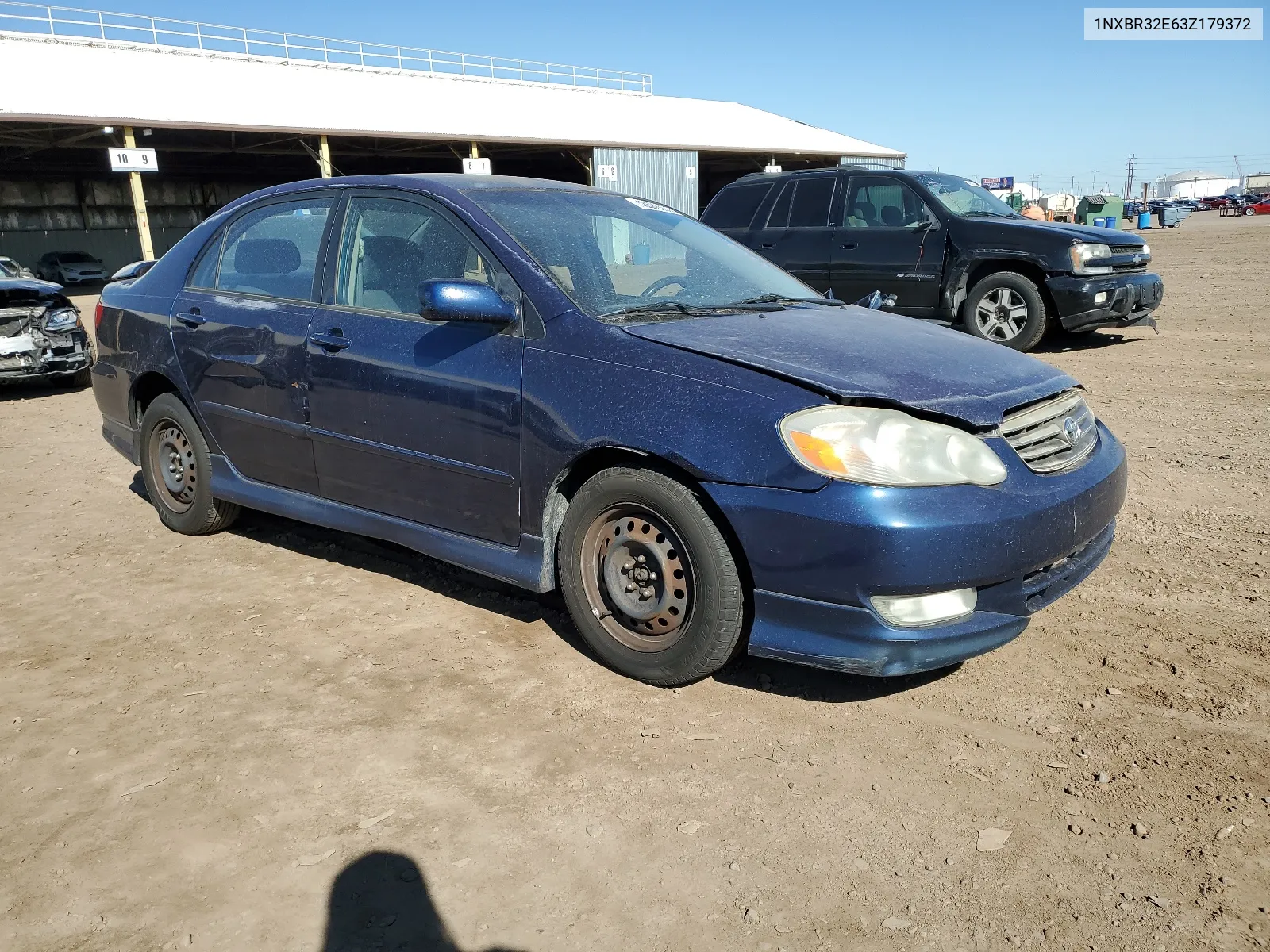 2003 Toyota Corolla Ce VIN: 1NXBR32E63Z179372 Lot: 48586594