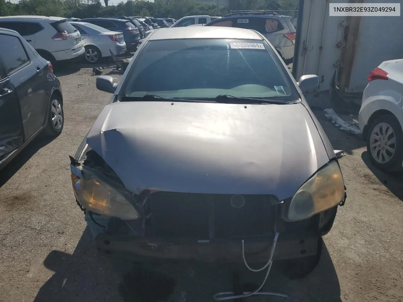 1NXBR32E93Z049294 2003 Toyota Corolla Ce