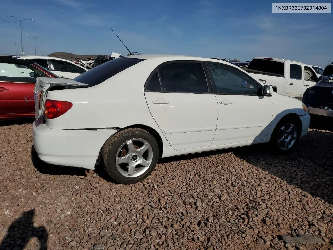 2003 Toyota Corolla Ce VIN: 1NXBR32E73Z014804 Lot: 51935174