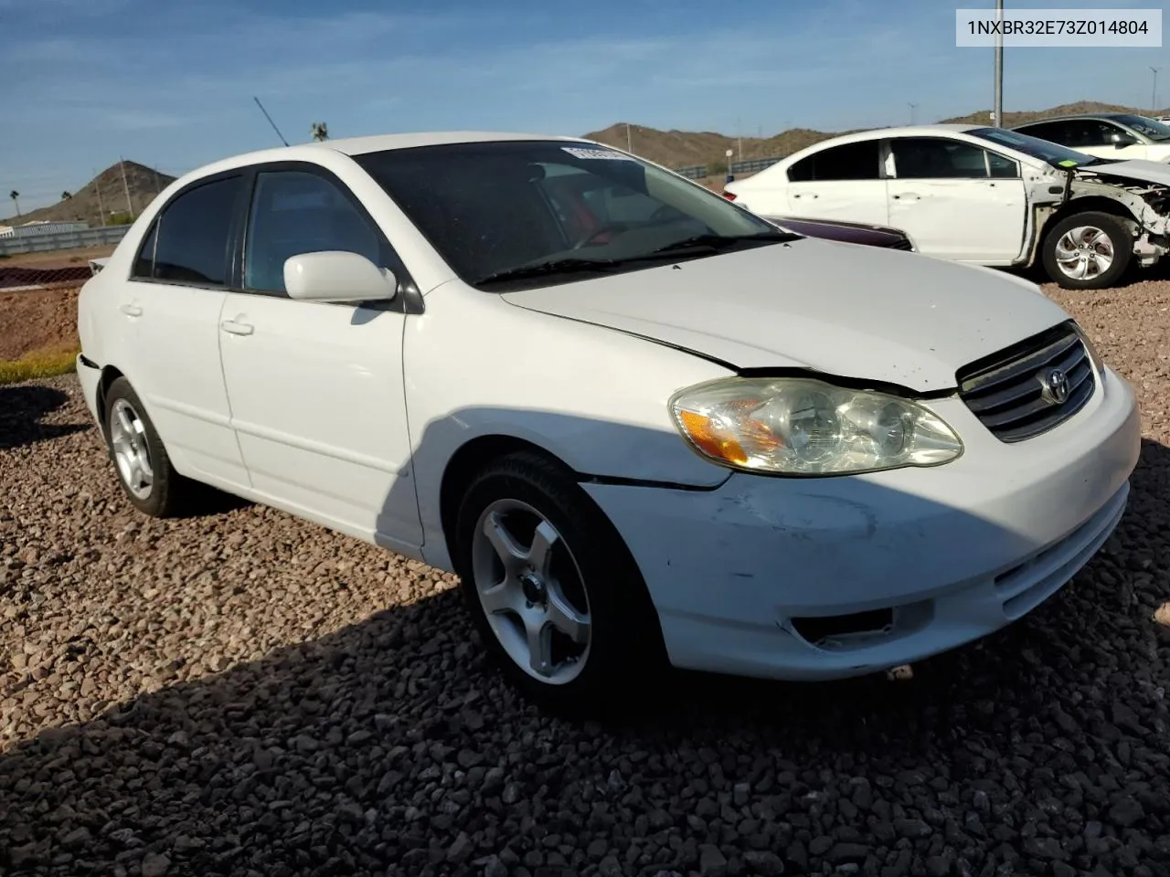 2003 Toyota Corolla Ce VIN: 1NXBR32E73Z014804 Lot: 51935174