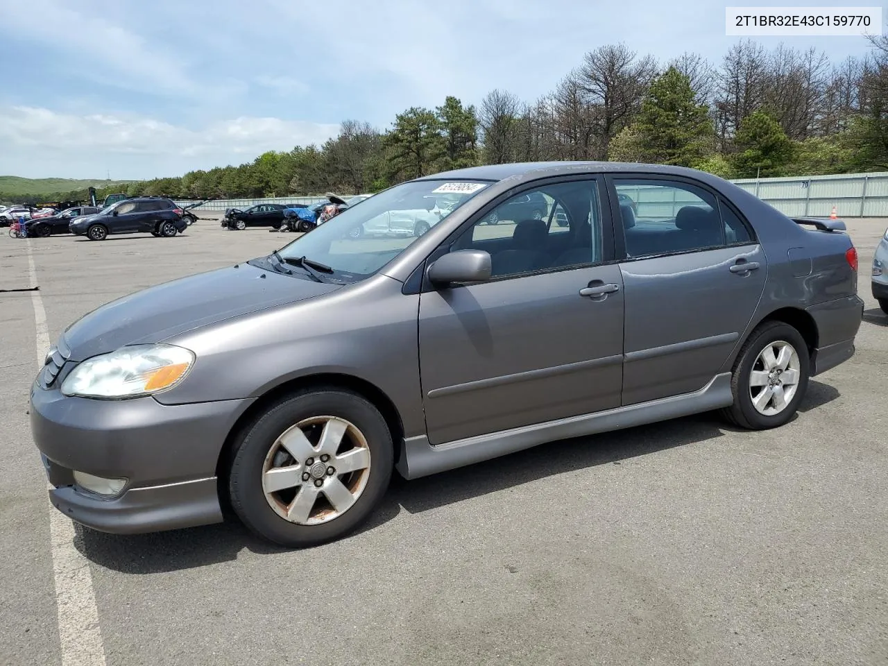 2003 Toyota Corolla Ce VIN: 2T1BR32E43C159770 Lot: 55139854