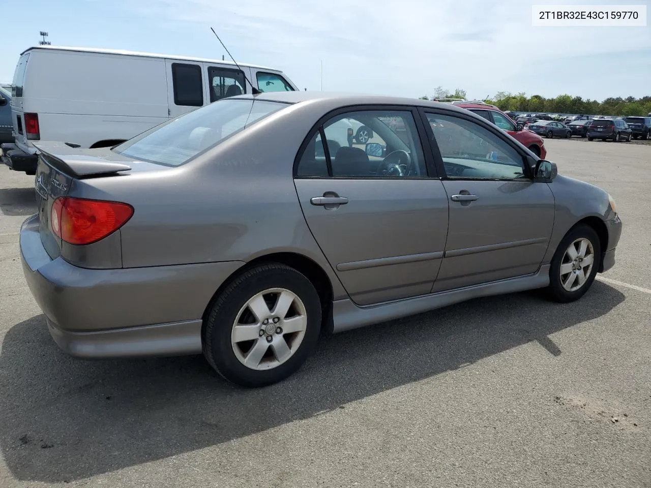 2003 Toyota Corolla Ce VIN: 2T1BR32E43C159770 Lot: 55139854