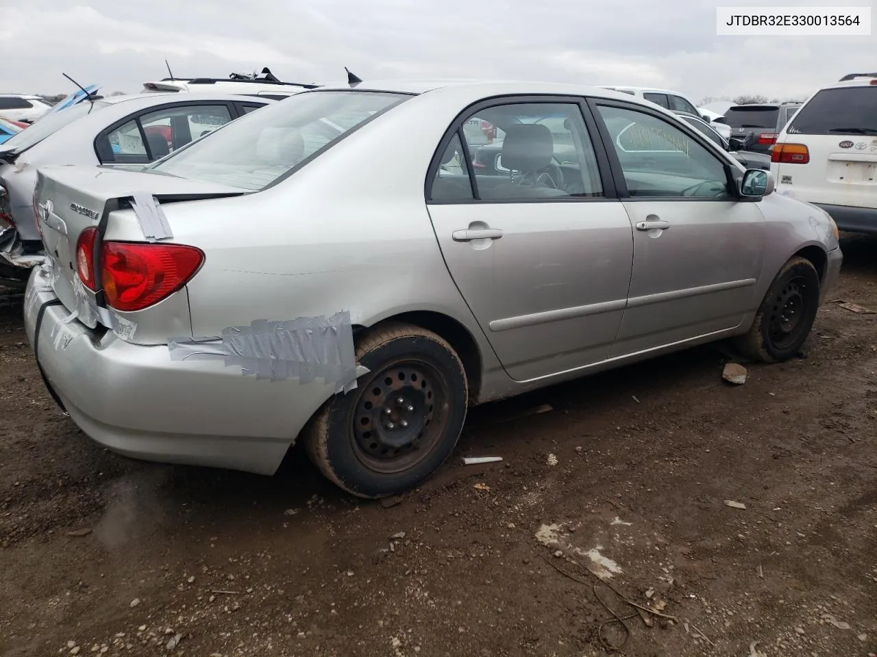 2003 Toyota Corolla Ce VIN: JTDBR32E330013564 Lot: 60633954