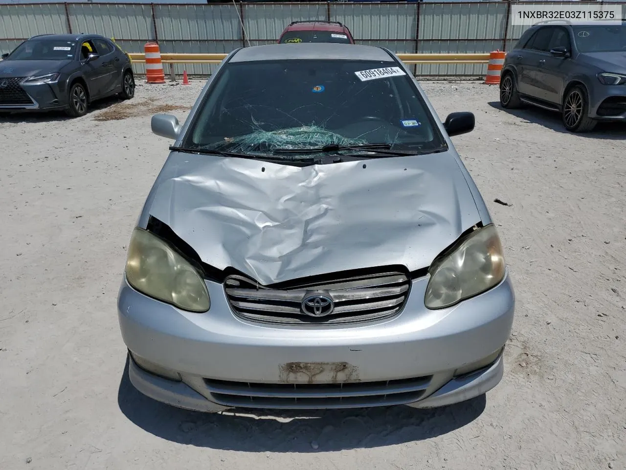 1NXBR32E03Z115375 2003 Toyota Corolla Ce