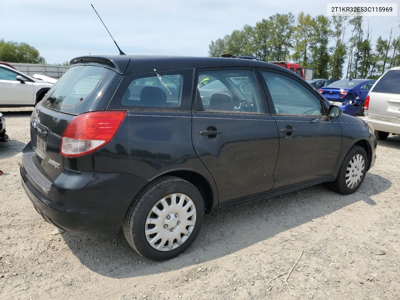 2003 Toyota Corolla Matrix Xr VIN: 2T1KR32E53C115969 Lot: 63348644