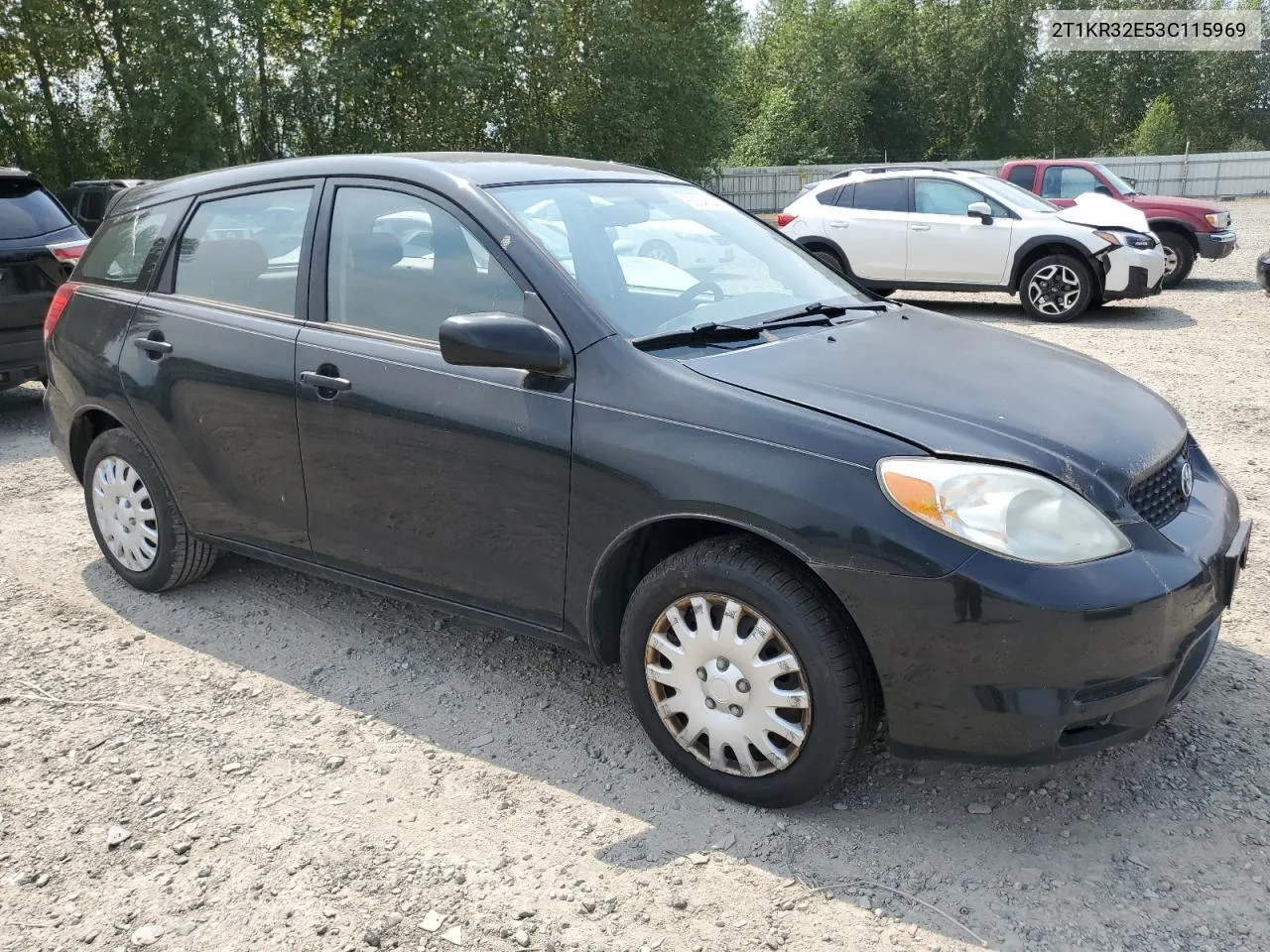 2003 Toyota Corolla Matrix Xr VIN: 2T1KR32E53C115969 Lot: 63348644