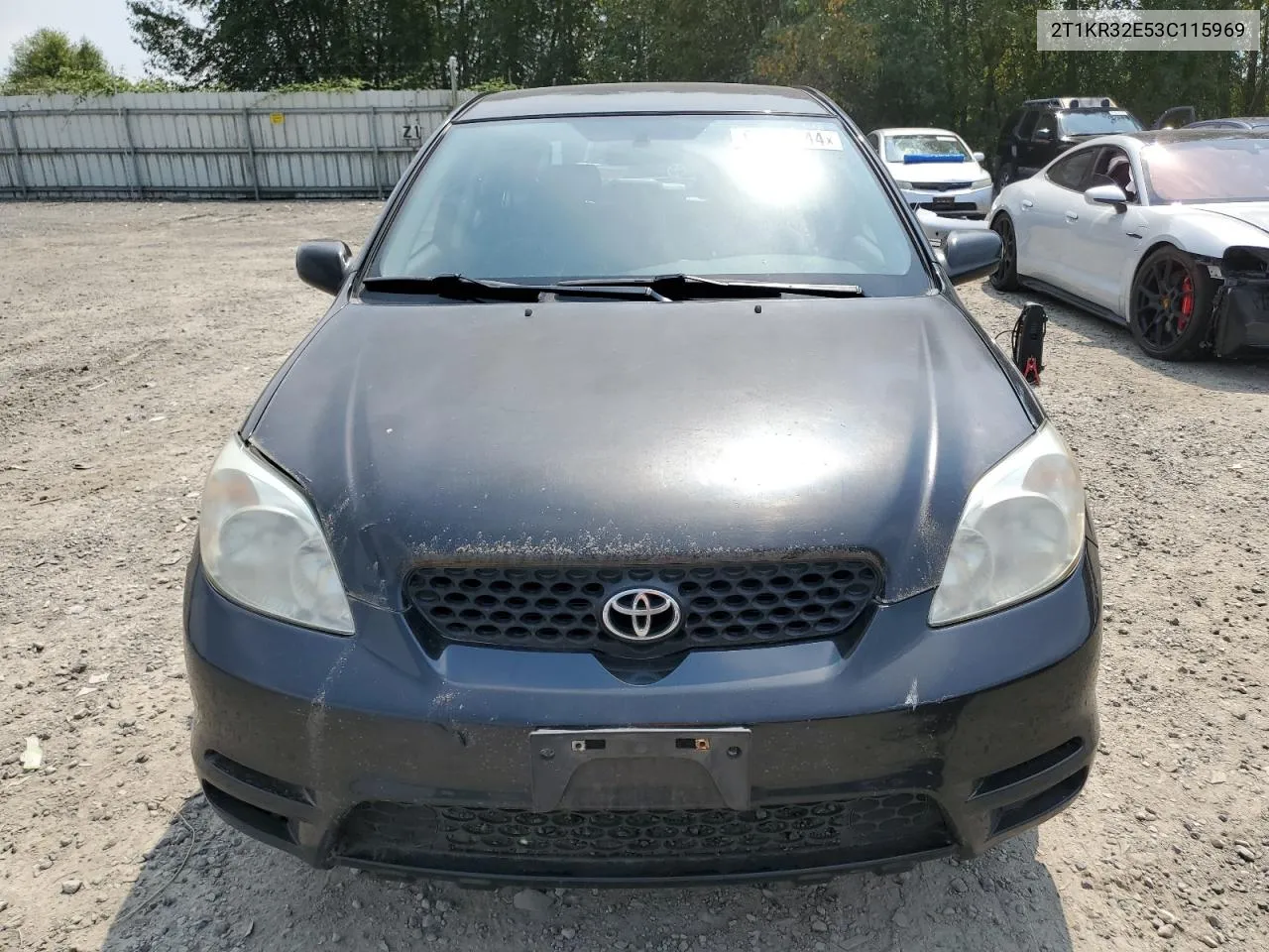 2003 Toyota Corolla Matrix Xr VIN: 2T1KR32E53C115969 Lot: 63348644