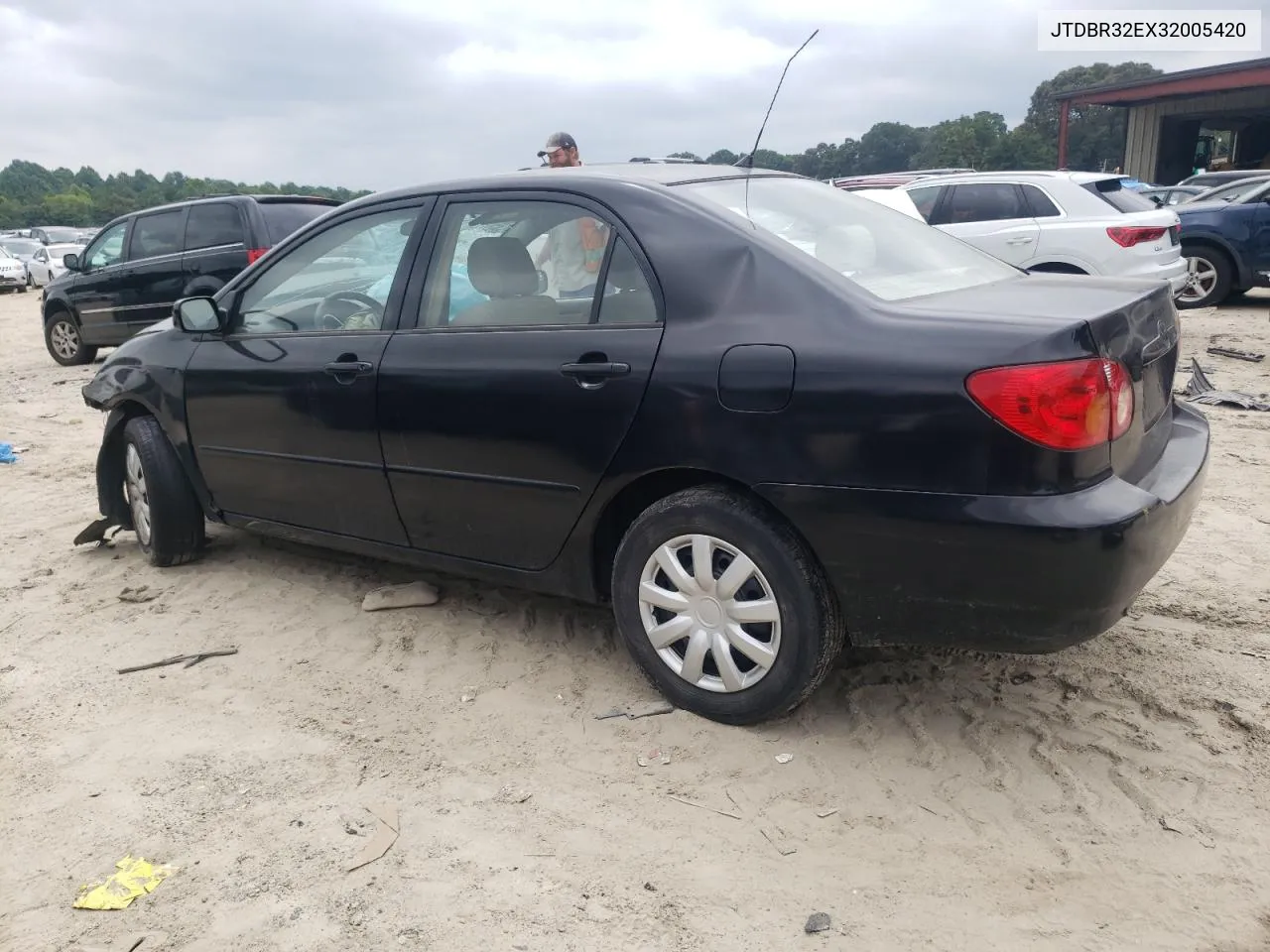 2003 Toyota Corolla Ce VIN: JTDBR32EX32005420 Lot: 63684254