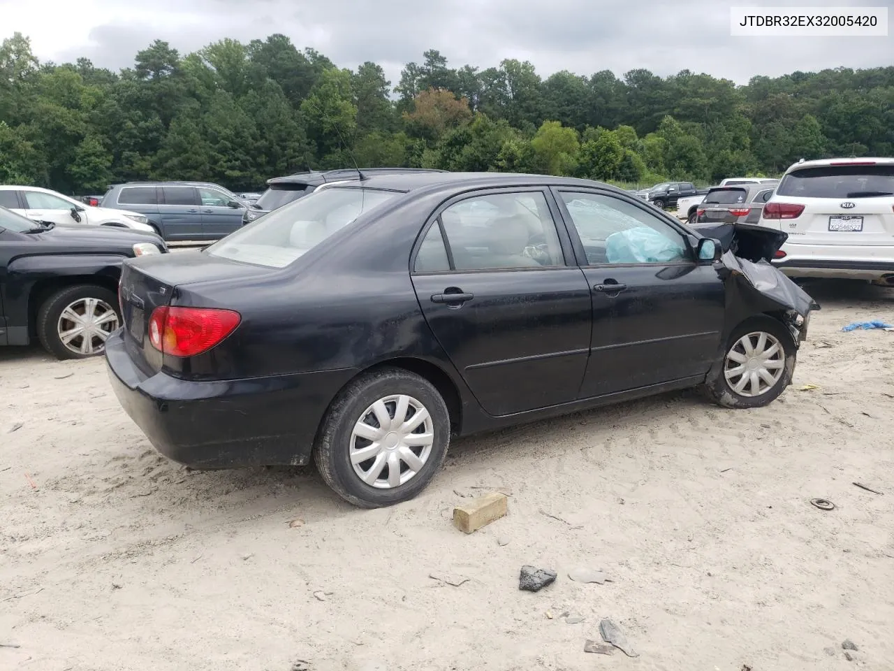 2003 Toyota Corolla Ce VIN: JTDBR32EX32005420 Lot: 63684254