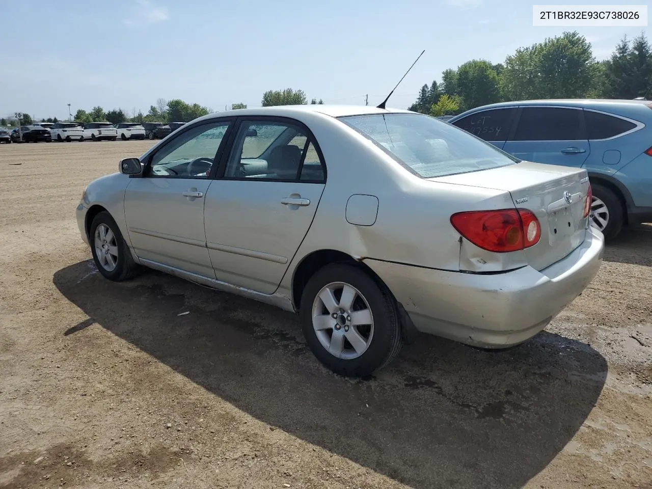 2T1BR32E93C738026 2003 Toyota Corolla Ce