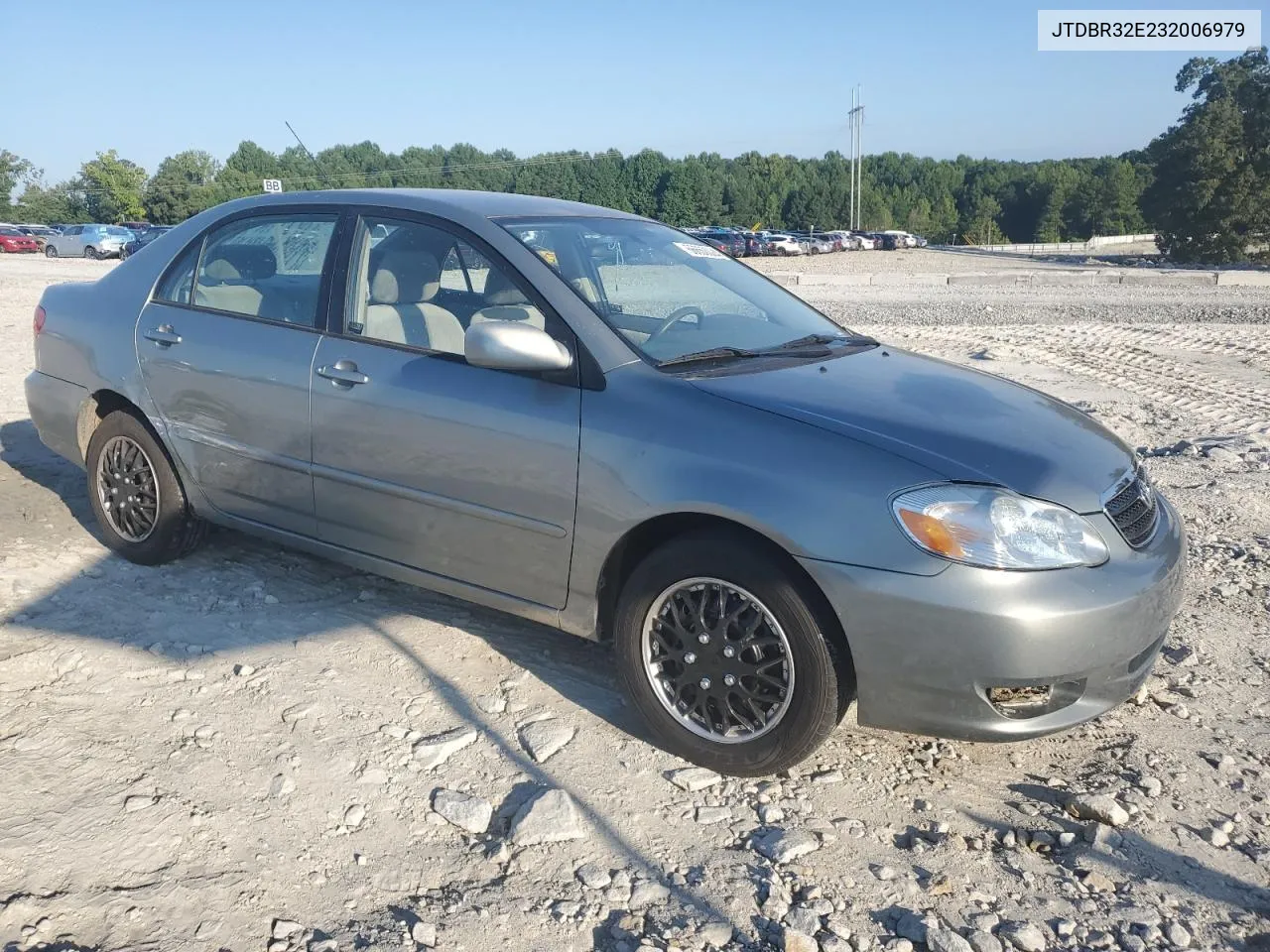 2003 Toyota Corolla Ce VIN: JTDBR32E232006979 Lot: 66650024