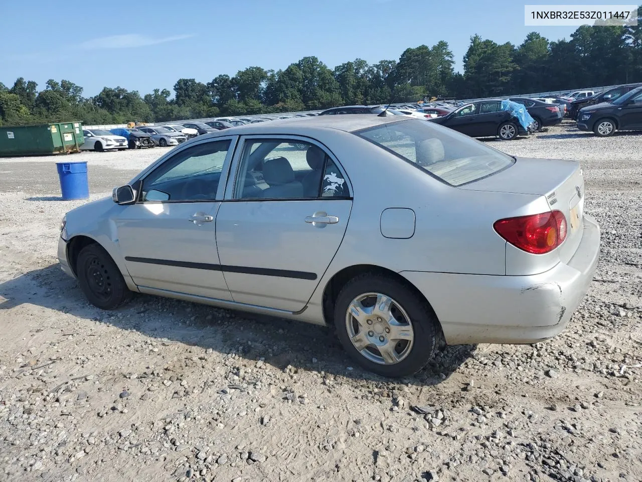 2003 Toyota Corolla Ce VIN: 1NXBR32E53Z011447 Lot: 66750174