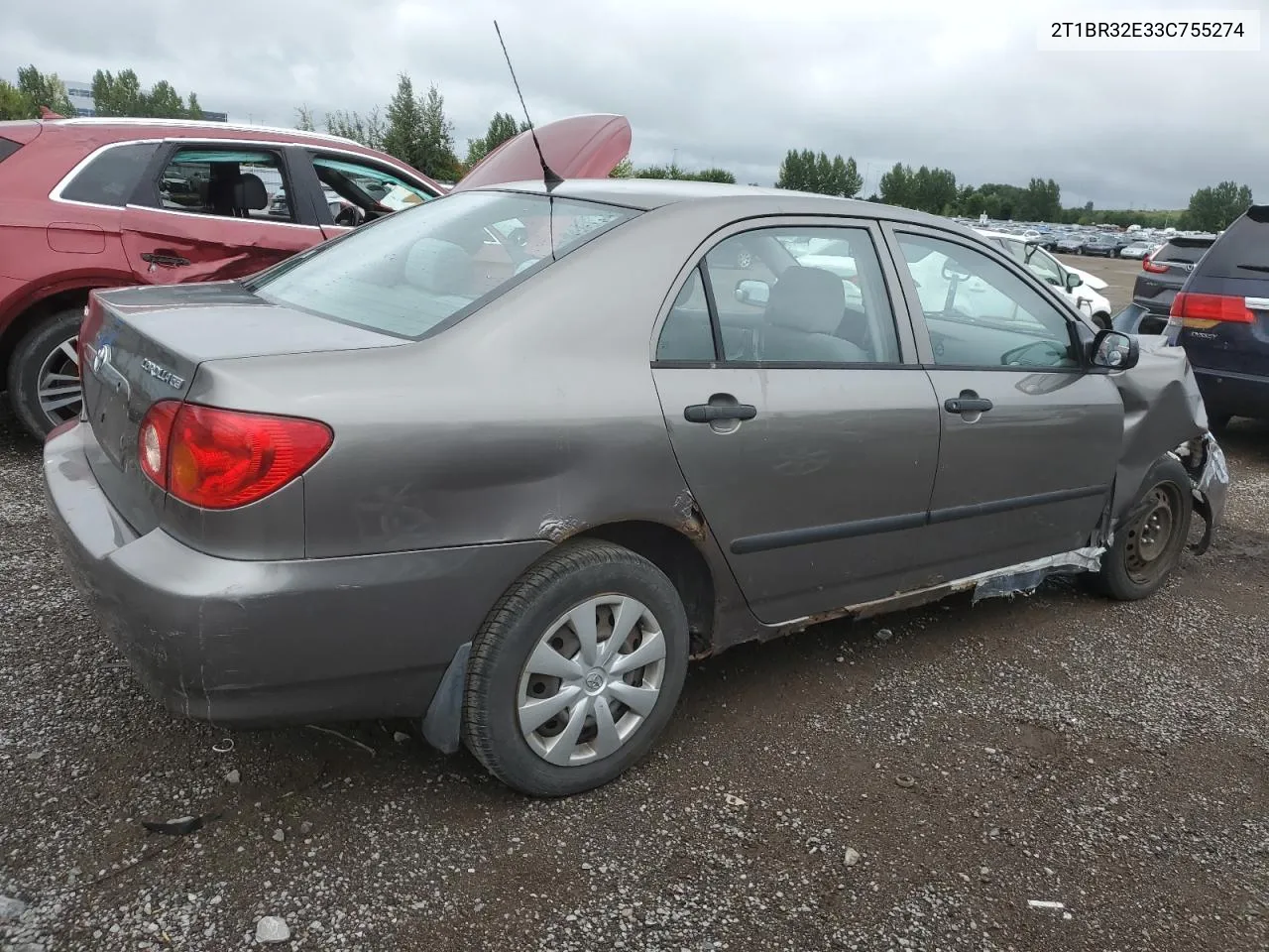 2003 Toyota Corolla Ce VIN: 2T1BR32E33C755274 Lot: 66814954