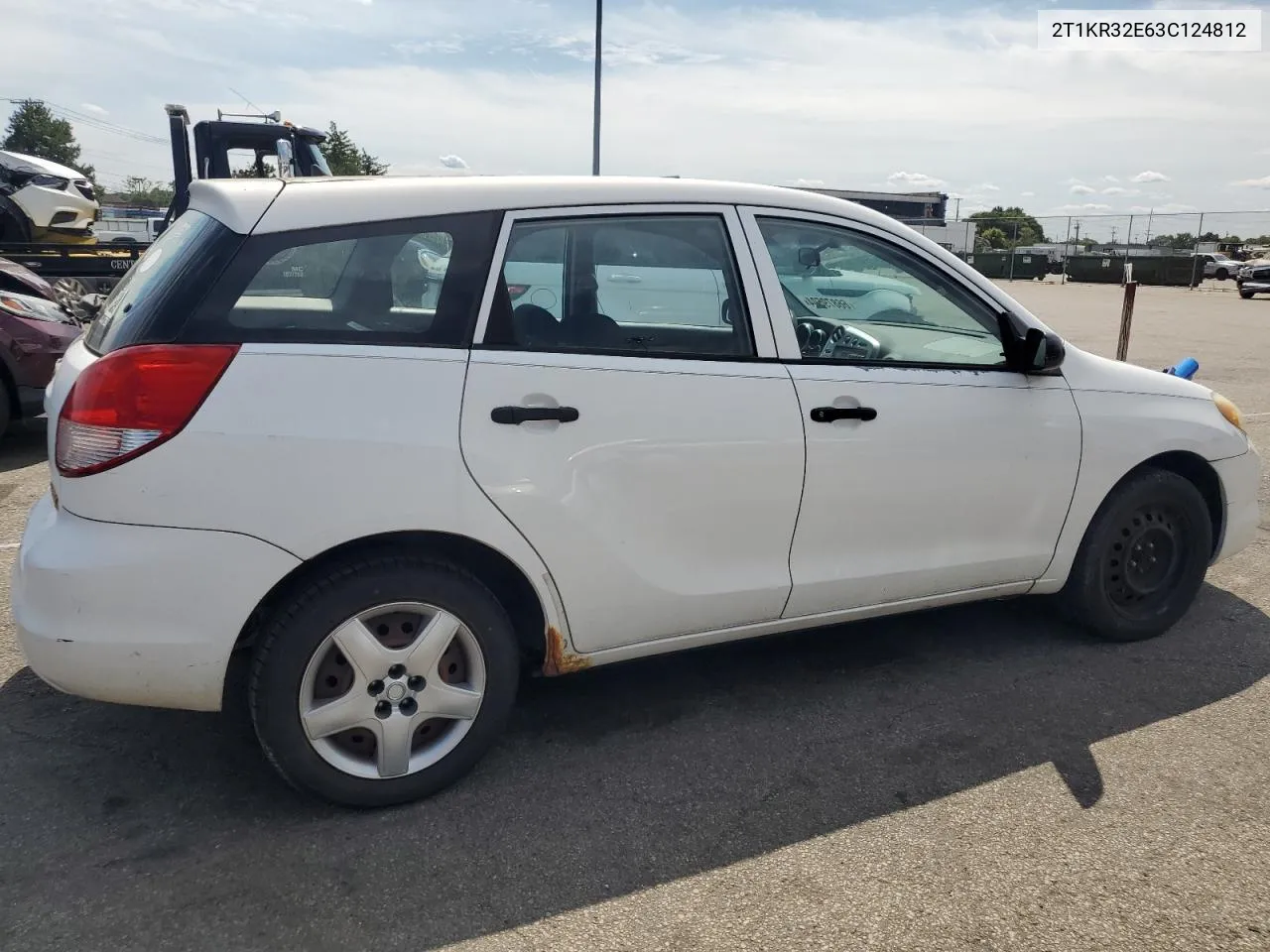 2003 Toyota Corolla Matrix Xr VIN: 2T1KR32E63C124812 Lot: 66879504