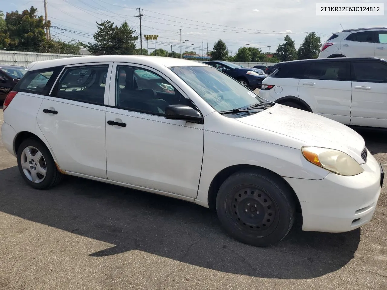 2003 Toyota Corolla Matrix Xr VIN: 2T1KR32E63C124812 Lot: 66879504