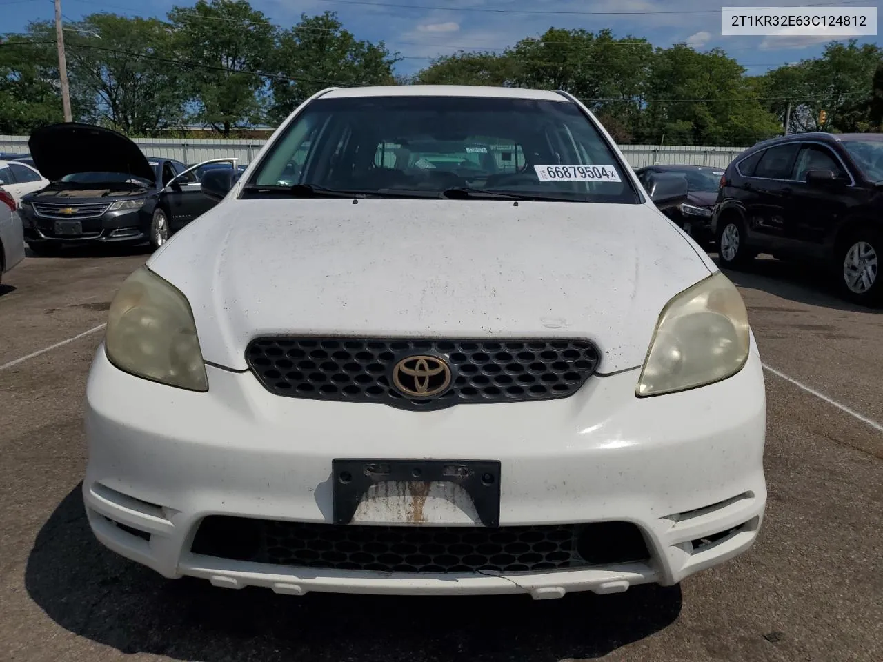 2003 Toyota Corolla Matrix Xr VIN: 2T1KR32E63C124812 Lot: 66879504