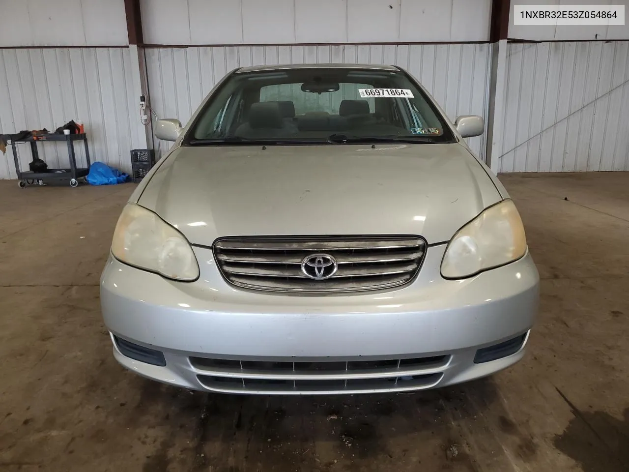 2003 Toyota Corolla Ce VIN: 1NXBR32E53Z054864 Lot: 66971864