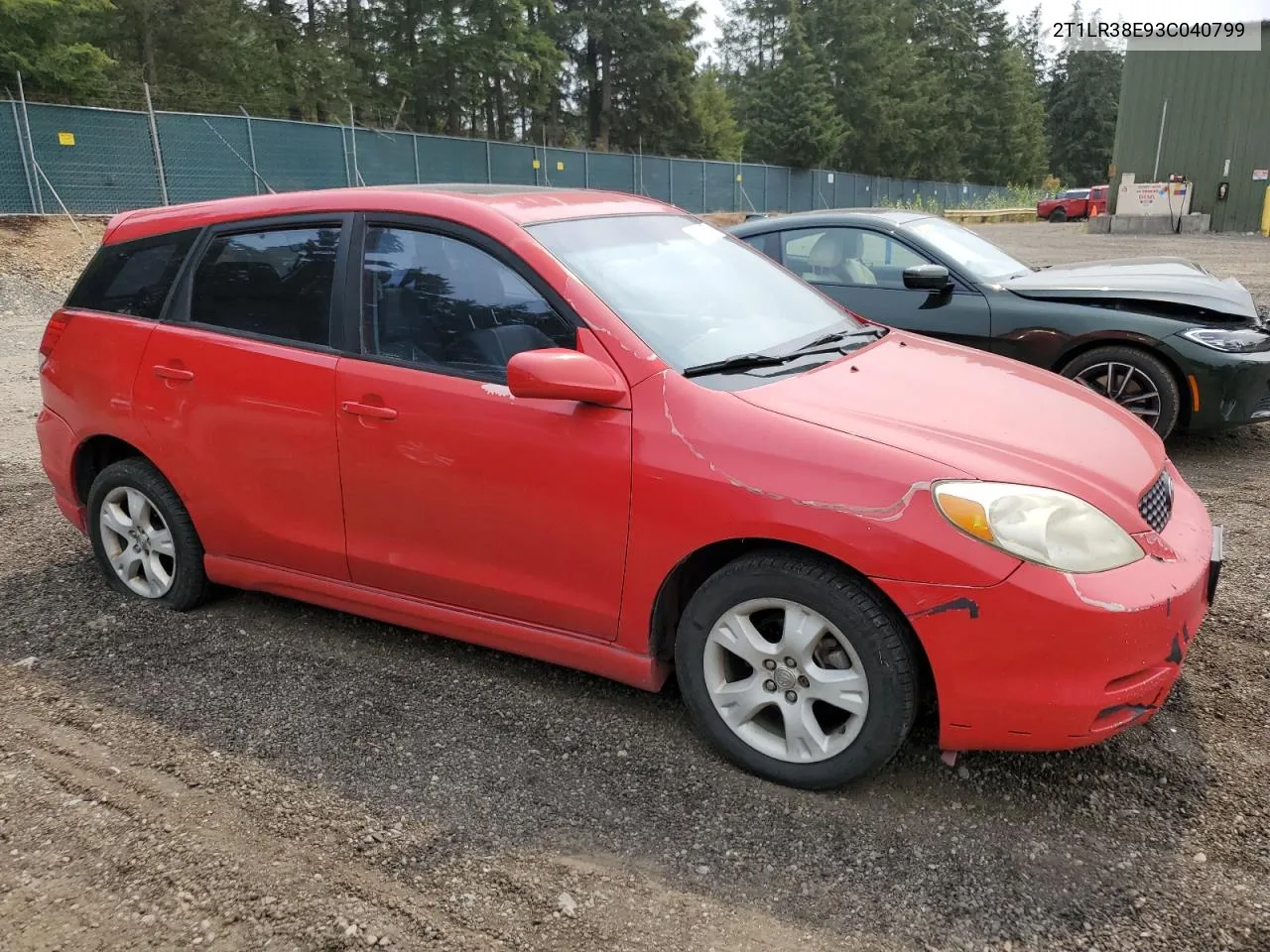 2003 Toyota Corolla Matrix Base VIN: 2T1LR38E93C040799 Lot: 67003974