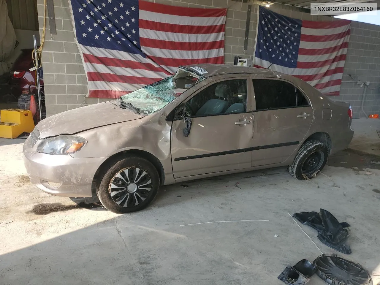 2003 Toyota Corolla Ce VIN: 1NXBR32E83Z064160 Lot: 67578694