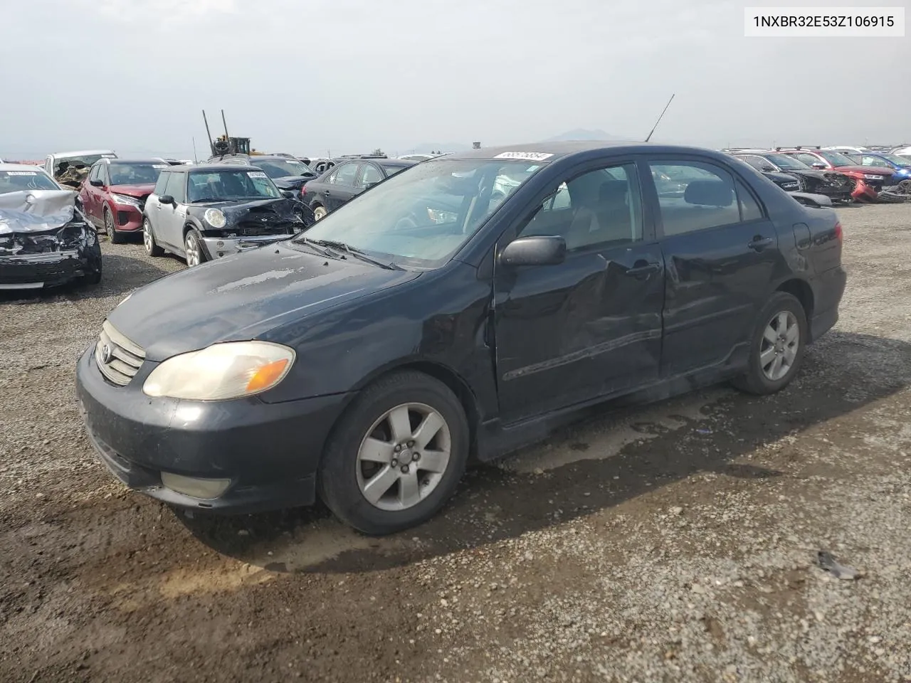 2003 Toyota Corolla Ce VIN: 1NXBR32E53Z106915 Lot: 68575854