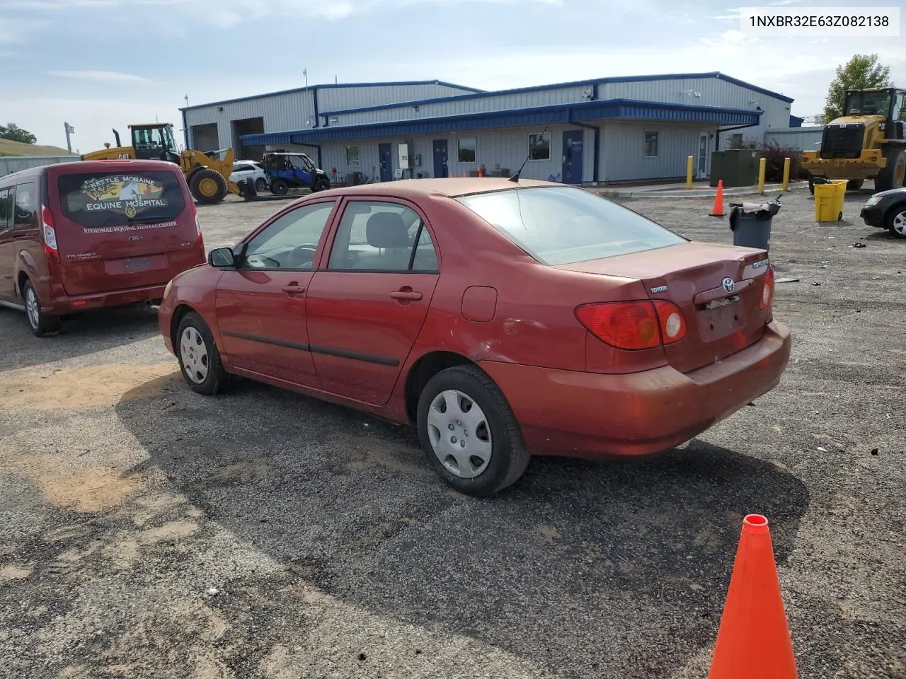 2003 Toyota Corolla Ce VIN: 1NXBR32E63Z082138 Lot: 68653504