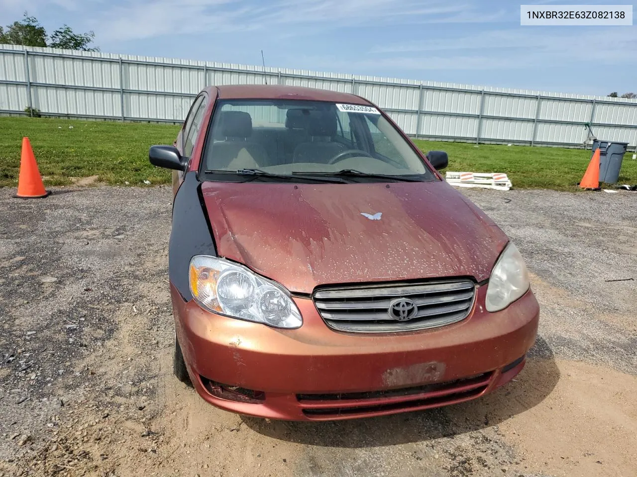 2003 Toyota Corolla Ce VIN: 1NXBR32E63Z082138 Lot: 68653504