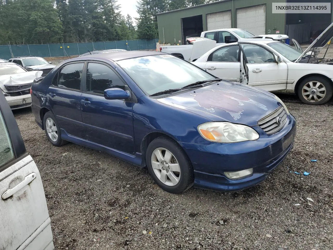 2003 Toyota Corolla Ce VIN: 1NXBR32E13Z114395 Lot: 68882264