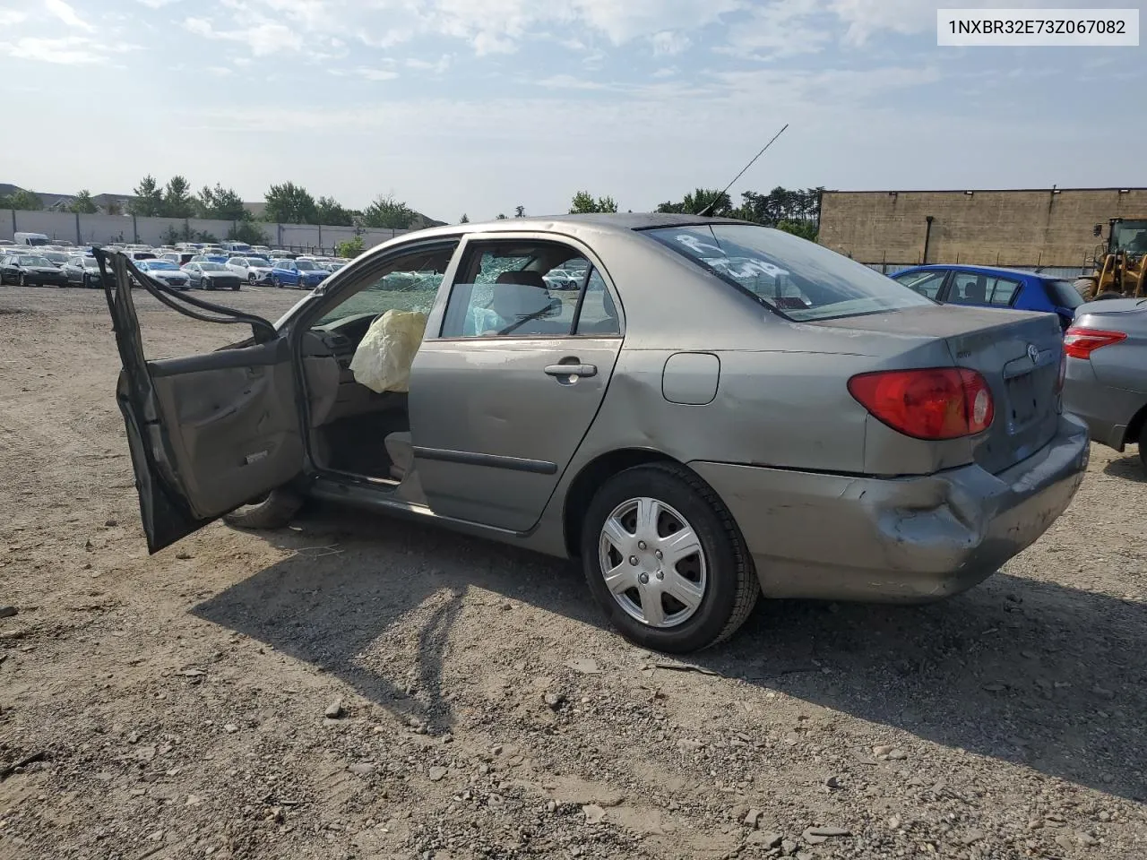 2003 Toyota Corolla Ce VIN: 1NXBR32E73Z067082 Lot: 69432934