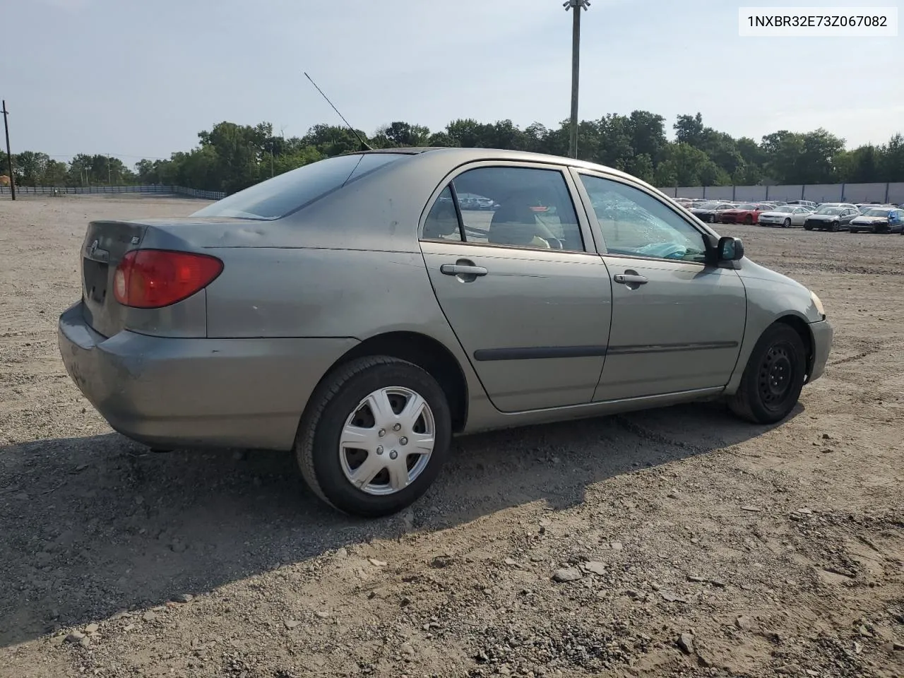 2003 Toyota Corolla Ce VIN: 1NXBR32E73Z067082 Lot: 69432934