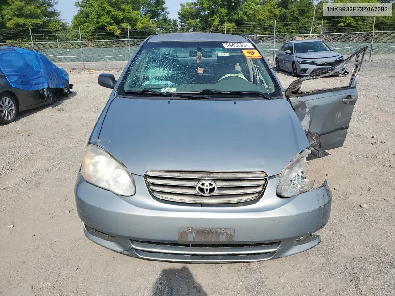 1NXBR32E73Z067082 2003 Toyota Corolla Ce