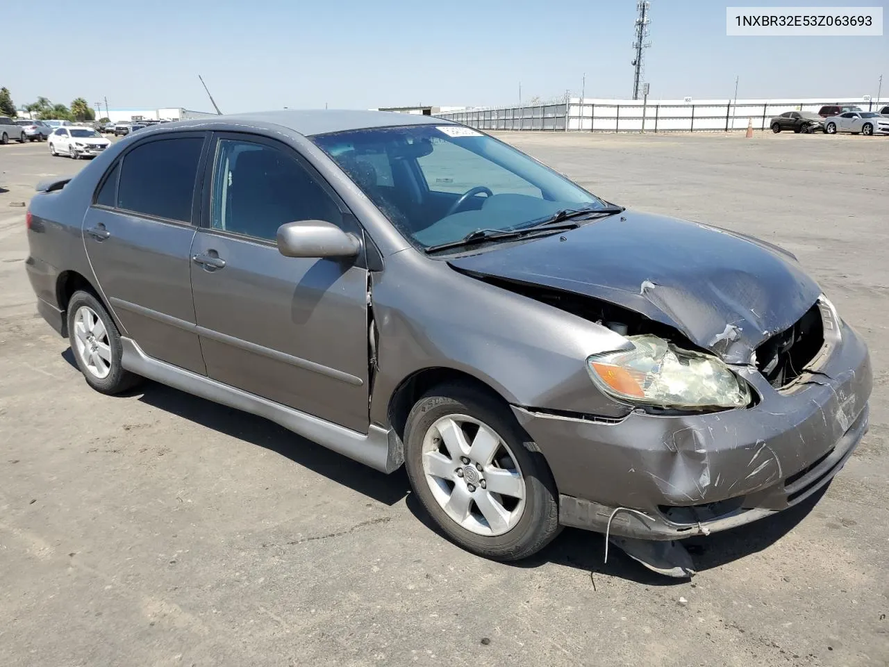 2003 Toyota Corolla Ce VIN: 1NXBR32E53Z063693 Lot: 69433934