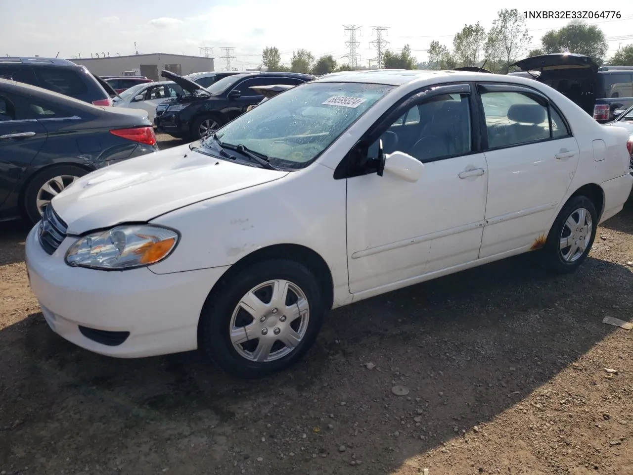 2003 Toyota Corolla Ce VIN: 1NXBR32E33Z064776 Lot: 69599324