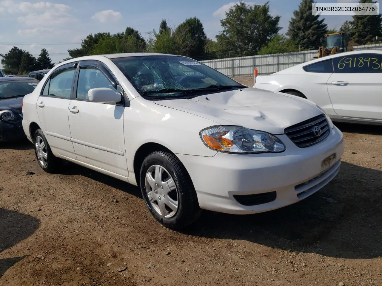 2003 Toyota Corolla Ce VIN: 1NXBR32E33Z064776 Lot: 69599324