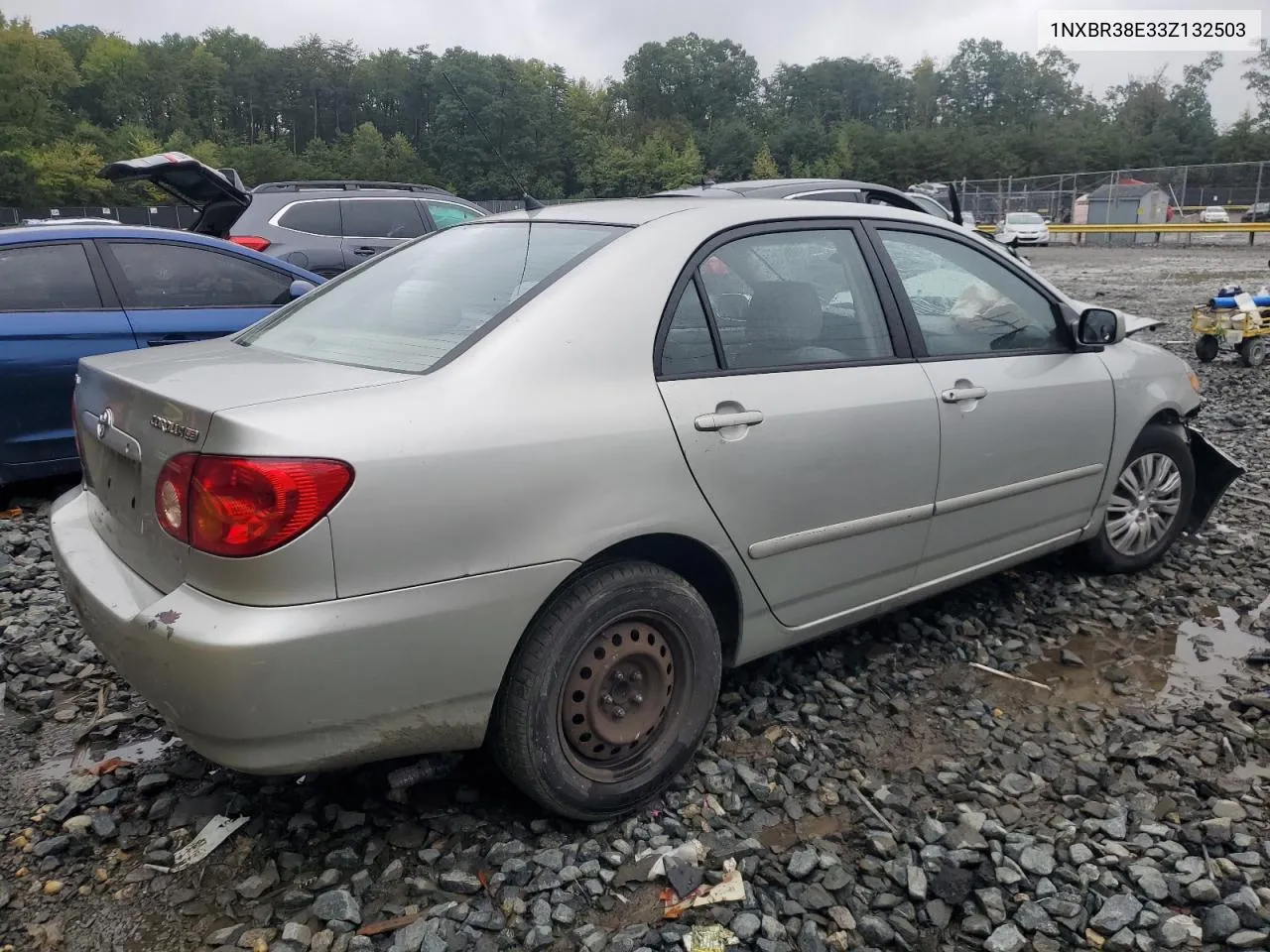 2003 Toyota Corolla Ce VIN: 1NXBR38E33Z132503 Lot: 69678704