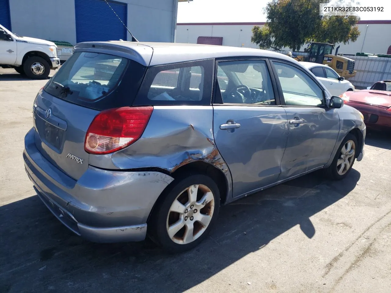 2003 Toyota Corolla Matrix Xr VIN: 2T1KR32E83C053192 Lot: 69956934