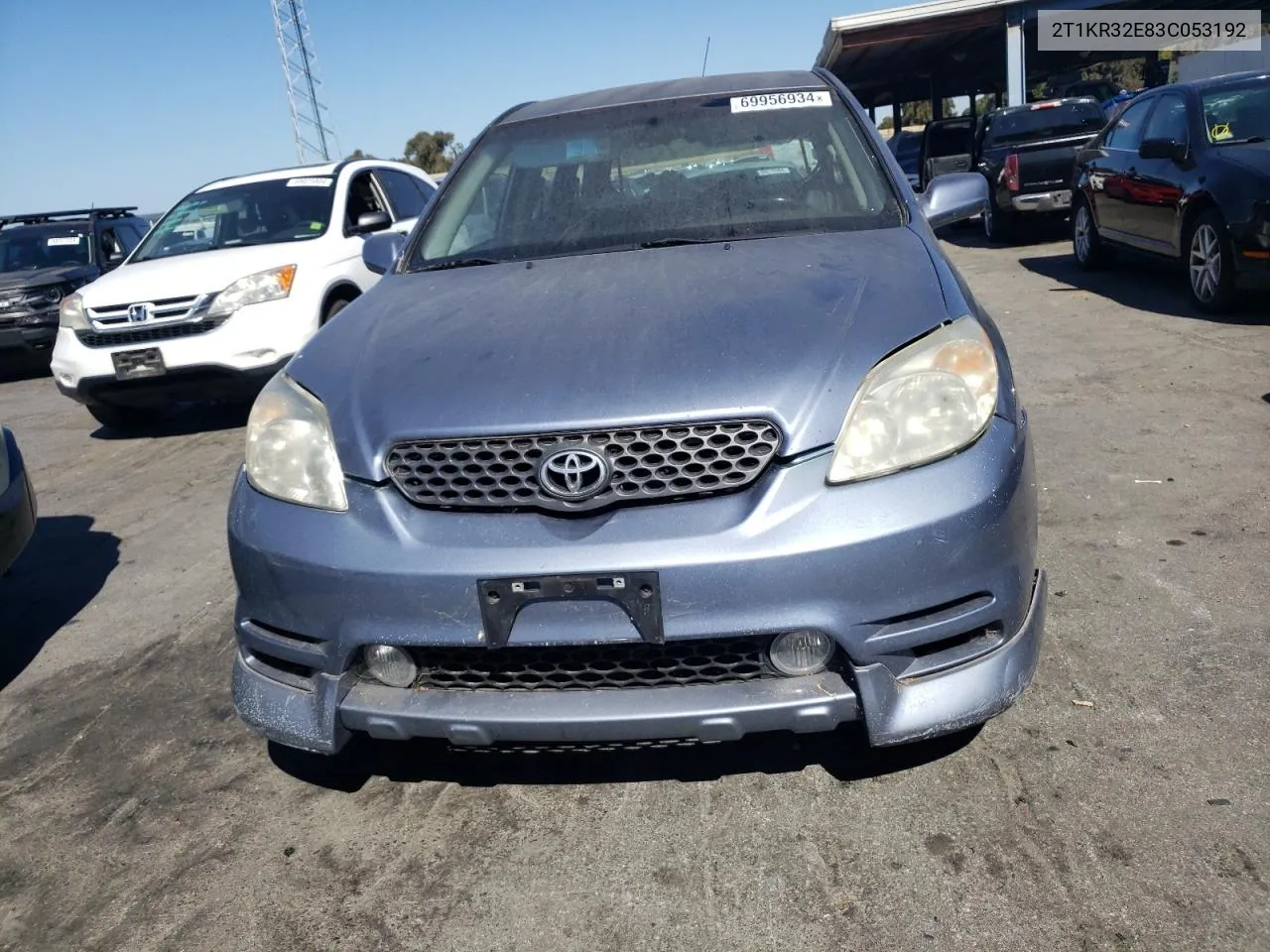 2003 Toyota Corolla Matrix Xr VIN: 2T1KR32E83C053192 Lot: 69956934