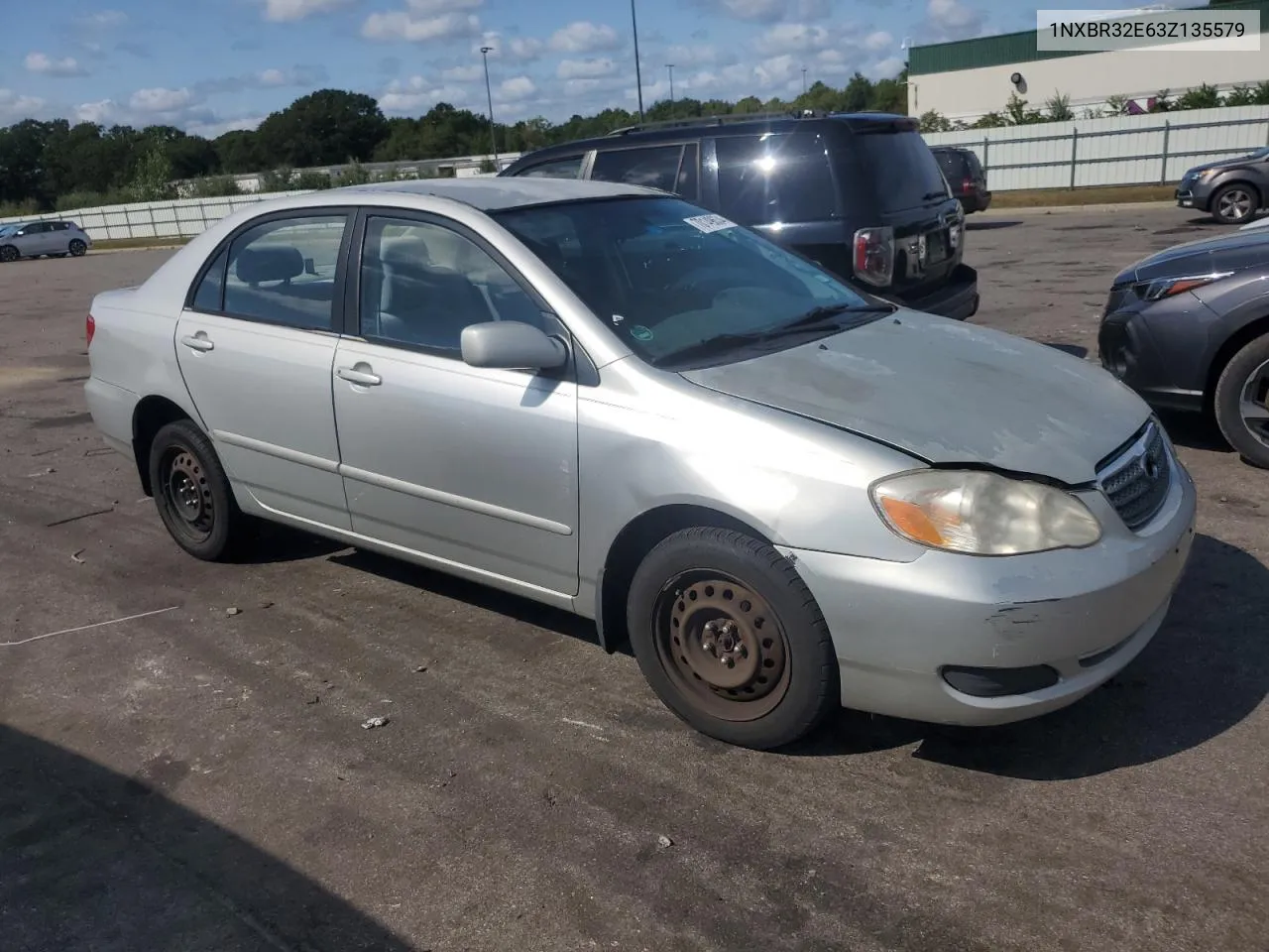 2003 Toyota Corolla Ce VIN: 1NXBR32E63Z135579 Lot: 70149634