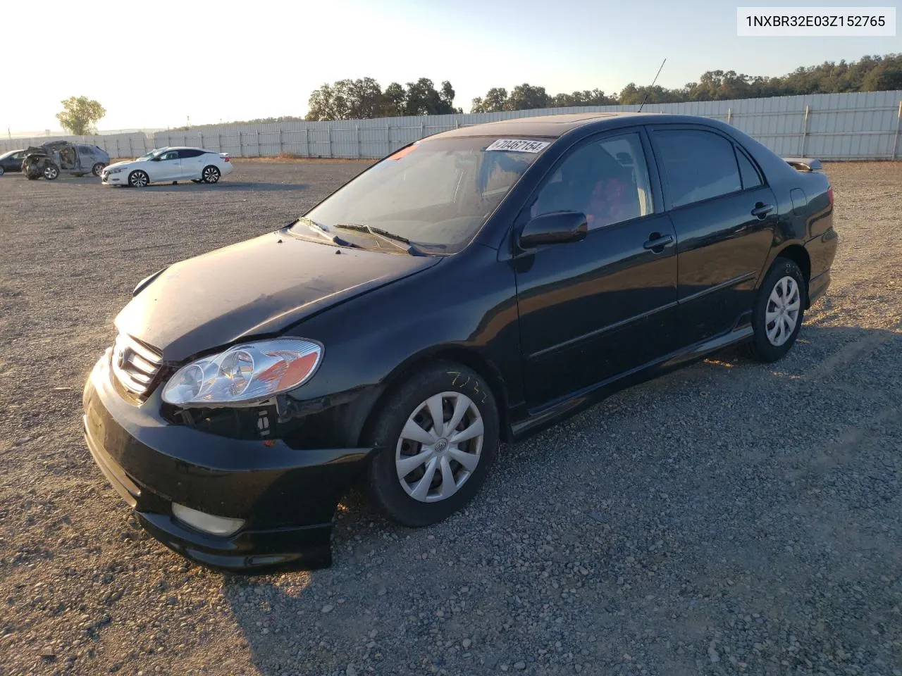 2003 Toyota Corolla Ce VIN: 1NXBR32E03Z152765 Lot: 70467154