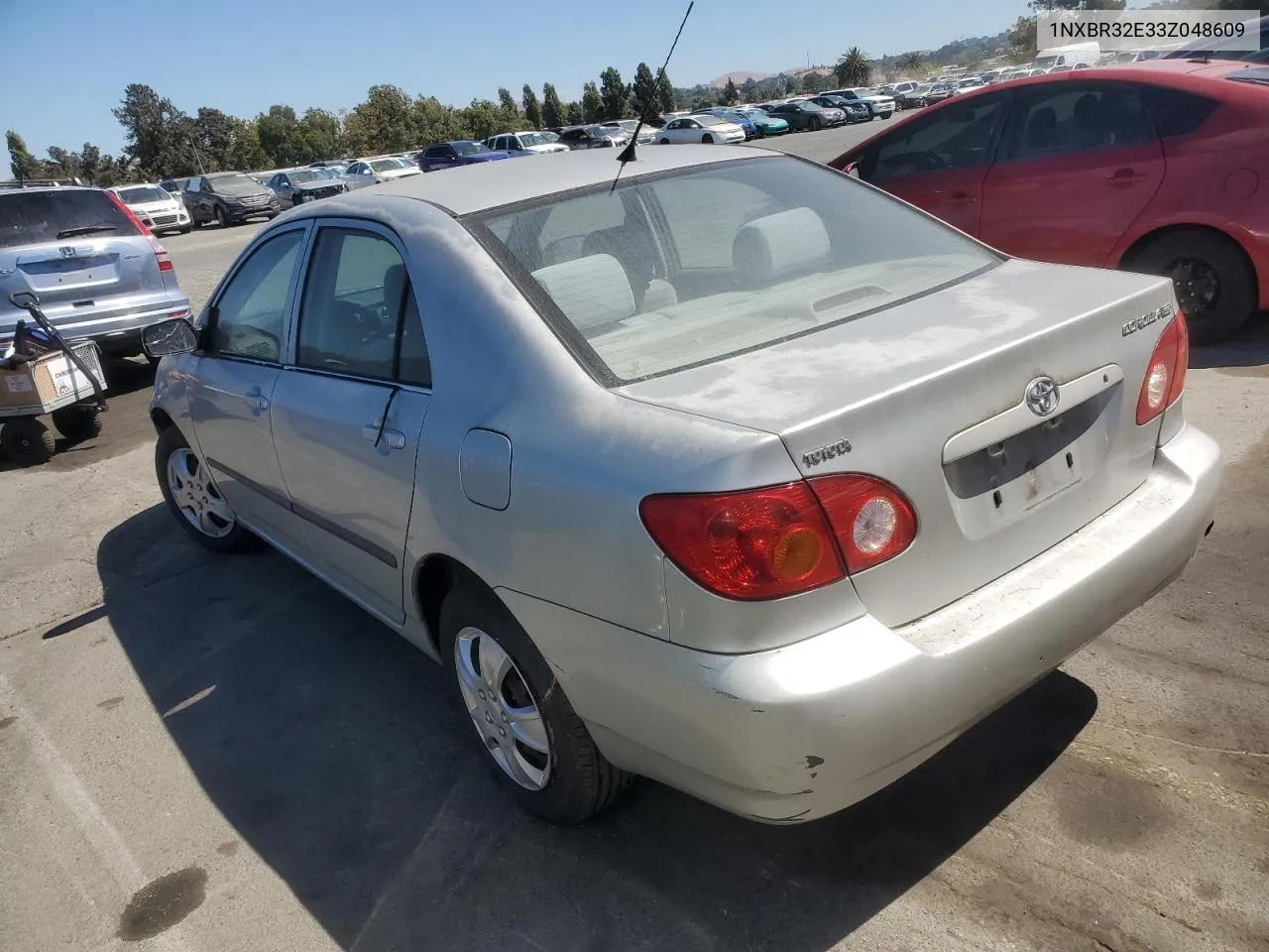 2003 Toyota Corolla Ce VIN: 1NXBR32E33Z048609 Lot: 70491094