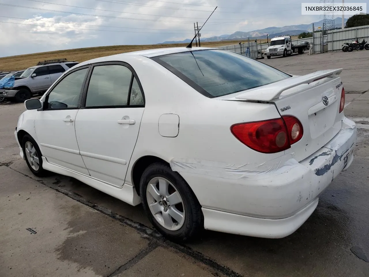 2003 Toyota Corolla Ce VIN: 1NXBR32EX3Z036845 Lot: 70791984